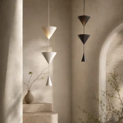 lampa-wiszaca-led-equora-czarna-biala-aranzacja