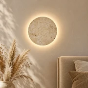 tav-ria-trawertynowy-okragly-kinkiet-scienny-led-z-bezowy-2