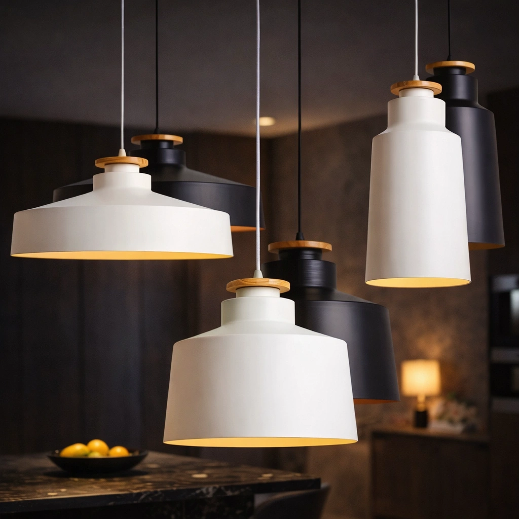 Inari – elegancka lampa z aluminium i drewna w stylu wabi-sabi i japandi