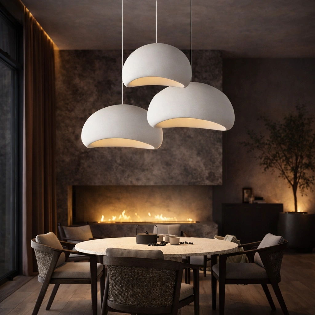 ROKKA – Ręcznie robiona lampa wisząca w stylu wabi-sabi i japandi