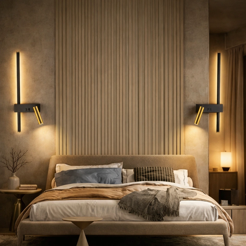 INARÉ – nowoczesny kinkiet ścienny LED 2w1