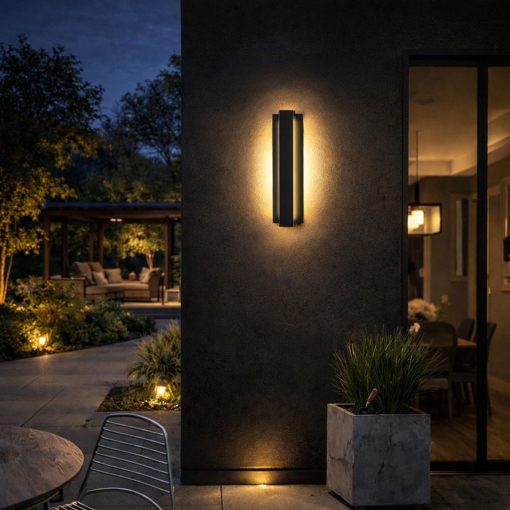 VELTURA – Nowoczesna lampa elewacyjna LED IP65