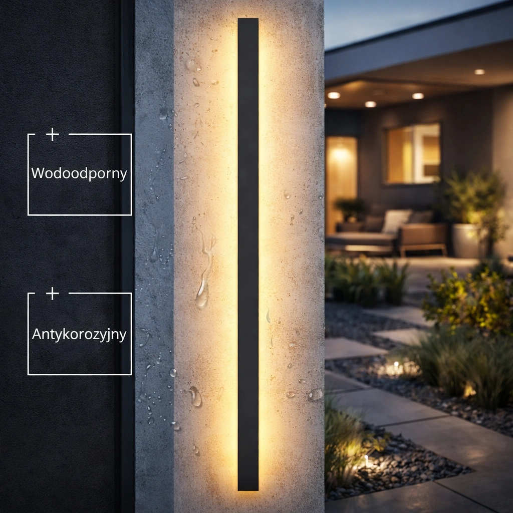 Stilla - Lampa elewacyjna led z płynną regulacją barwy i jasności